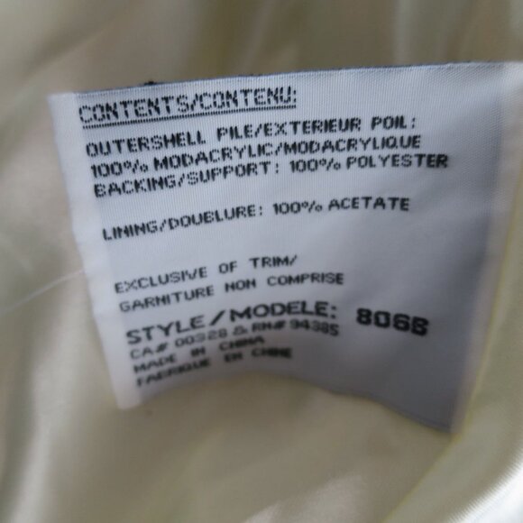 Laura Novelti Vintage Style Faux Fur Stole - Picture 10 of 11